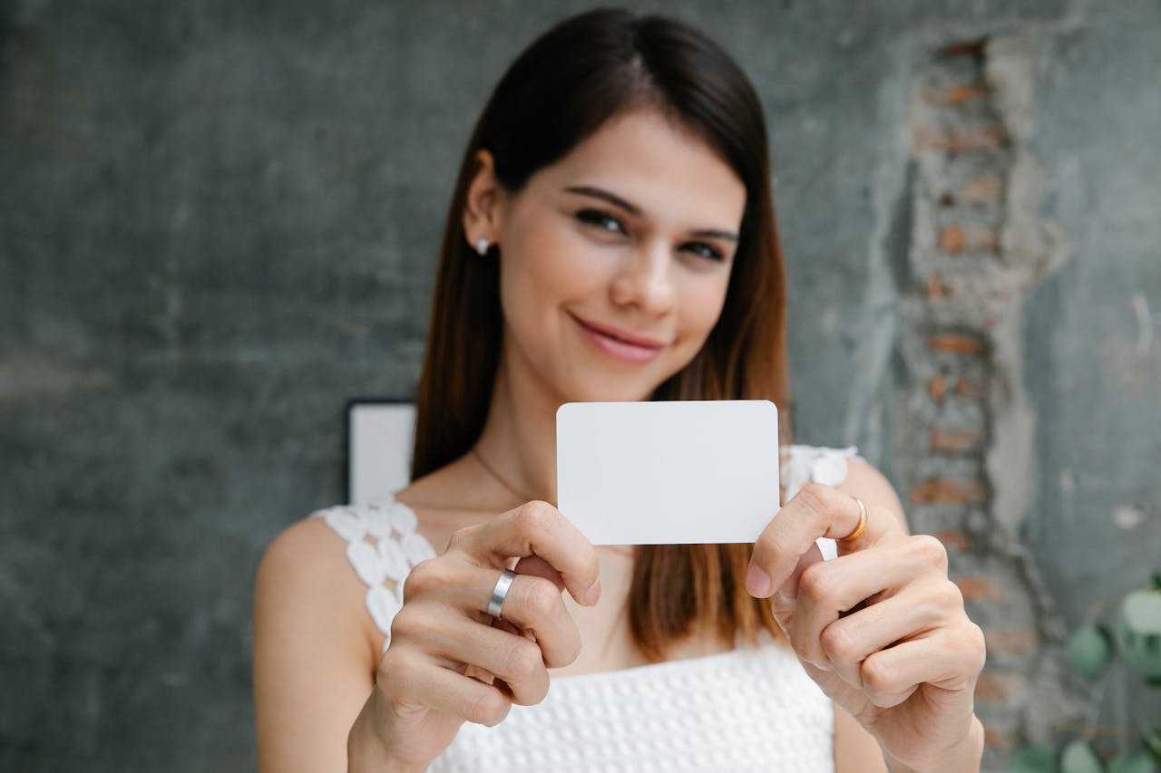 Woman wrapping up Direct Marketing and advertising