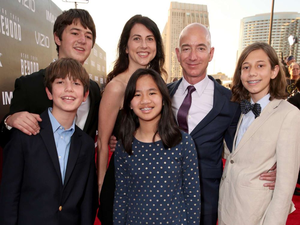 Jeff Bezos Family