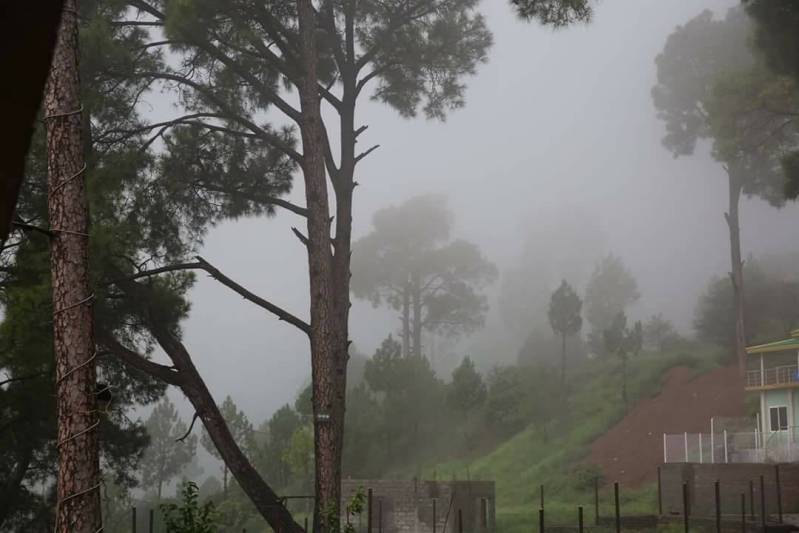 Clouds in Murree Resorts