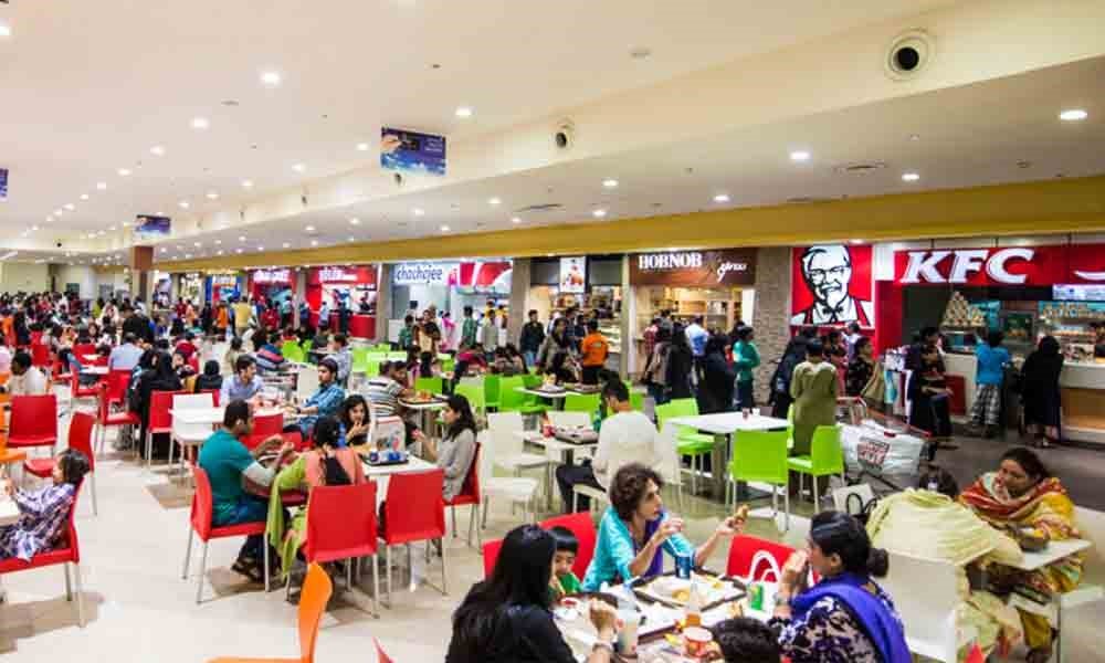 Packages Mall Lahore food court